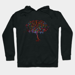 Psychedelic tree Hoodie